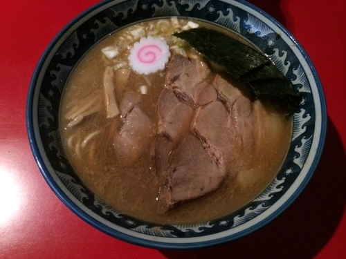 「濃厚中華そば  チャーシュー」@重厚煮干中華そば 大ふく屋 海浜幕張店の写真