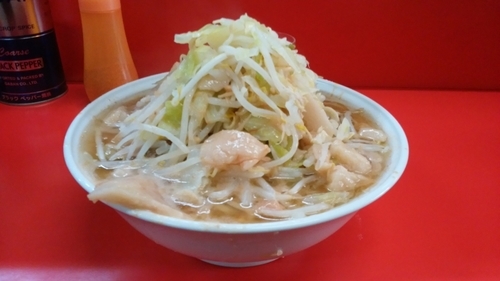 「ラーメン　大　アブラカラメ」@ラーメン二郎 松戸駅前店の写真