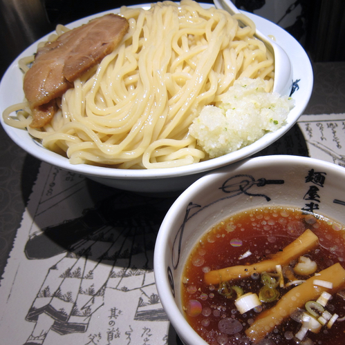「柚子おろし冷やしつけ麺（特盛 800ｇ）860円」@麺屋 武蔵 芝浦別巻の写真