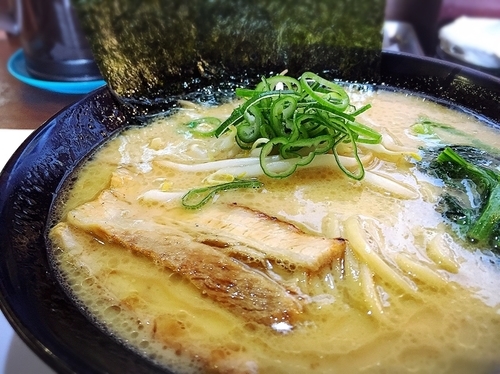 「濃厚とんこつ醤油ラーメン」@横濱家系とんこつらーめん 中村家の写真