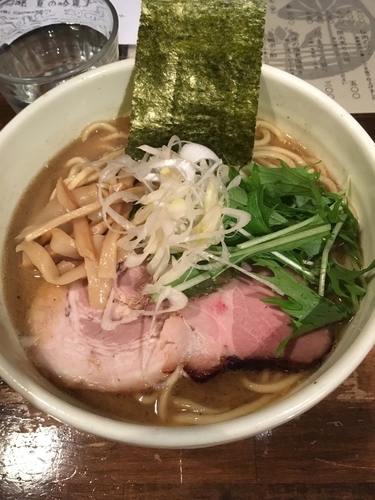 「濃い出汁そば」@日本橋 製麺庵 なな蓮の写真