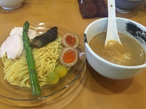 「（10食限定）天草大王と鯛煮干しのつけ麺880」@麺屋 扇 SENの写真