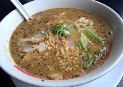 「ごま味噌チャーシューめん 637円」@幸楽苑 水戸50号バイパス店の写真