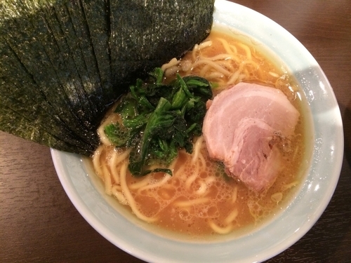 「のりラーメン」@横浜家系らーめん いずみ家の写真