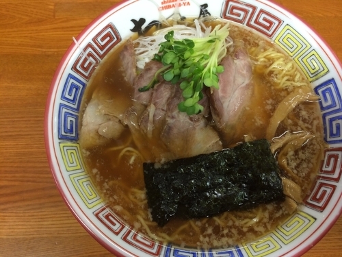 「支那そば  チャーシュー」@ちばき屋 葛西店の写真