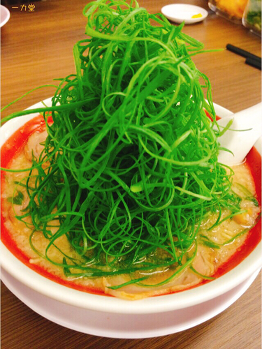 「九条ネギラーメン」@らーめん一力堂 太田店の写真