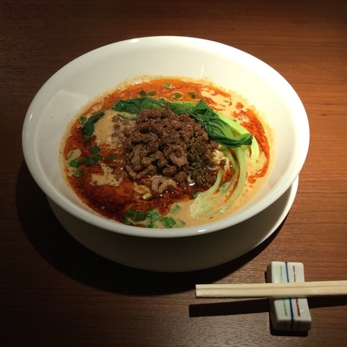 「汁あり担担麺  辛口」@汁なし担担麺 ピリリの写真