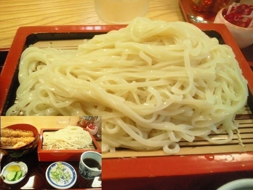 「Aランチ（イカ天丼とざるラーメン） 700円」@マルイチ 神田軒の写真