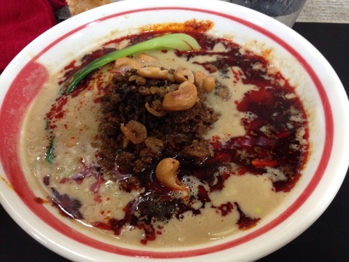 「「限定」魚辛担々麺」@自家製麺SHINの写真