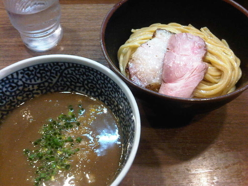「極濃煮干しつけ麺(830円)」@煮干しつけ麺 宮元の写真