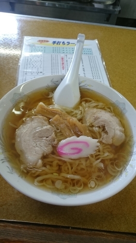 「ラーメン 550円  －50円ラーパス」@やまや食堂の写真