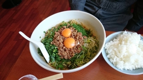 「台湾まぜそば 大盛り」@ラーメン21番の写真