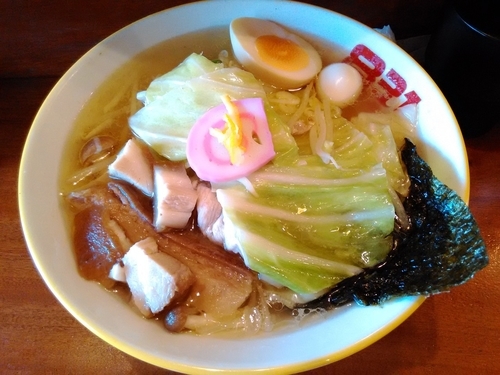 「アッサリ塩湯麺」@琉球湯麺 831の写真