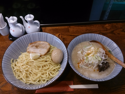 「つけ麺＋味玉」@麺屋まるはなの写真