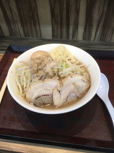 「味玉ラーメン」@ジャンクガレッジ プレナ幕張店の写真