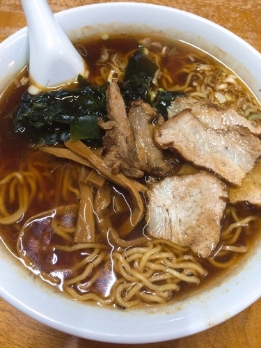 「正油ラーメン」@梅喜の写真