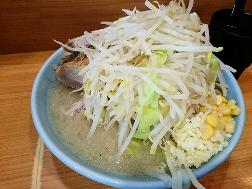 「なみのり二郎（プチ）」@ラーメン二郎 八王子野猿街道店2の写真