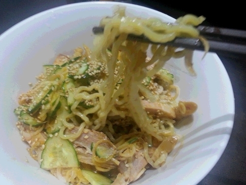 「冷やし」@ラーメン 輝の写真