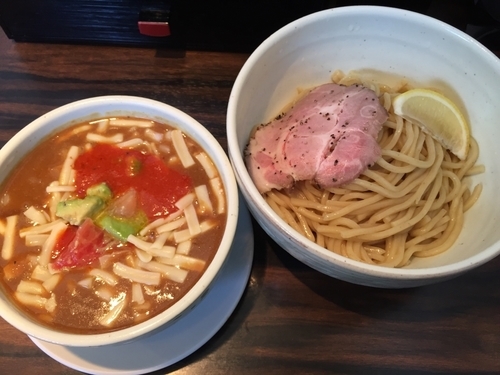 「（限定）トマトつけめん 980円」@（麺）並木商事の写真