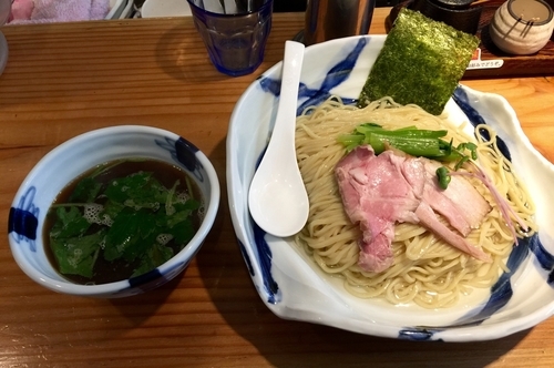 「濃縮貝出汁つけそば900円」@麺処 篠はらの写真