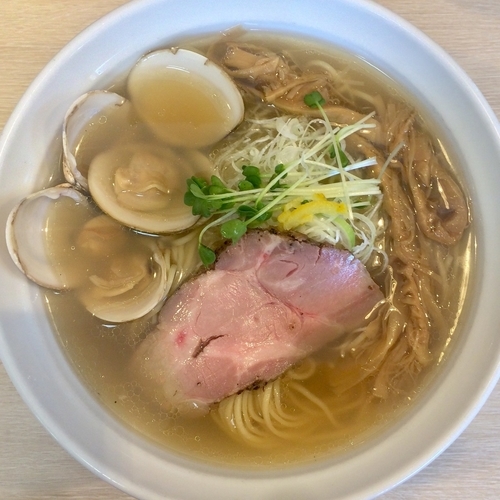 「蛤塩そば ¥850円（大盛サービスCP）」@麺屋壱心の写真