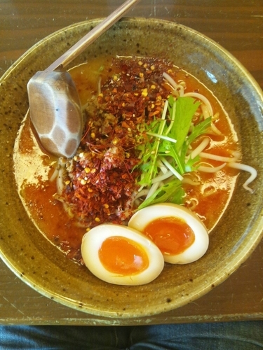 「担々麺（味玉トッピング）」@かいえんの写真