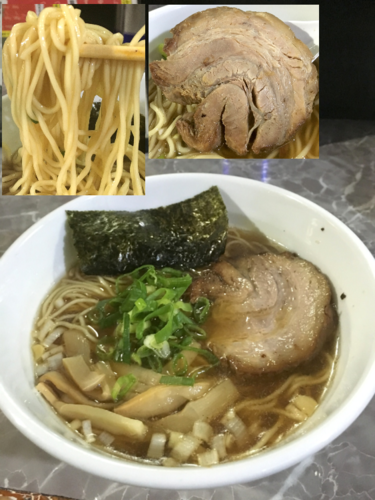 「支那そば (あっさり魚出汁) 700円」@製麺raboの写真