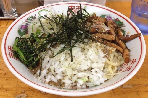 「CBN肉姜麺(限定･一口ライス付)850円」@口樂の写真