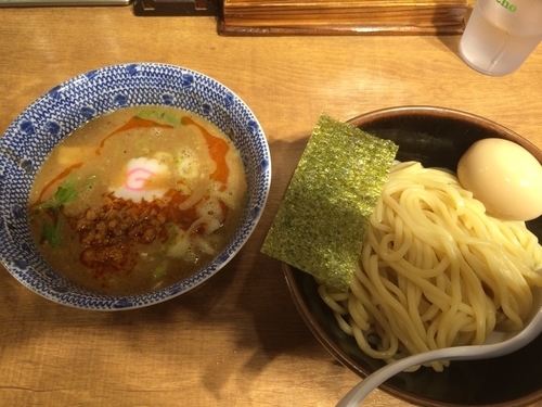 「担々つけめん  味玉」@舎鈴 丸の内店の写真