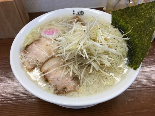 「ネギそば大盛り」@中華そば 馥の写真