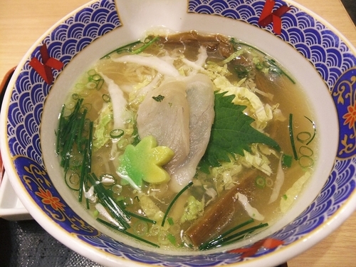 「ふぐだし塩らーめん（1,000円）」@ふぐだし潮 八代目けいすけ 東急プラザ銀座店の写真