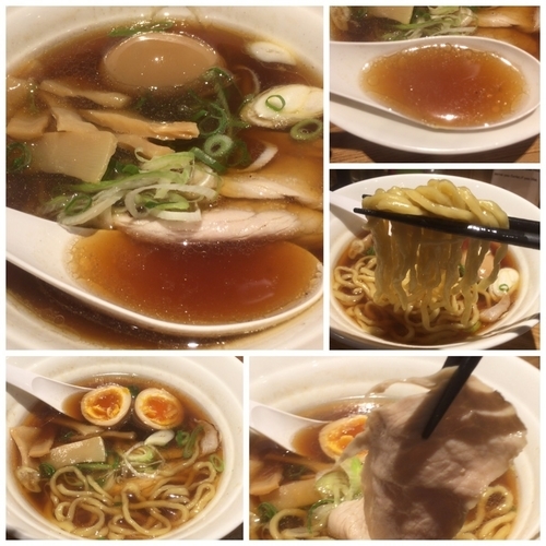 「琥珀ラーメン醤油 850円」@龍ノ髭 琥珀の写真