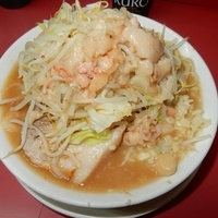 大ラーメン　ニンニクアブラカラメ(マシマシ)　700円