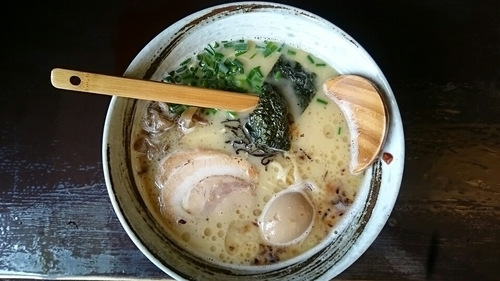 「濃厚鶏そば(細麺)」@鶏そばや 竜神洞の写真