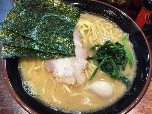 「しょう油ラーメン」@横浜とんこつらーめん 大黒家 勝どき店の写真