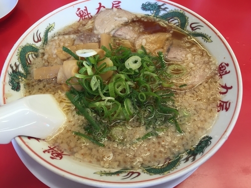「特製醤油ラーメン 702円」@ラーメン魁力屋 六丁の目店の写真