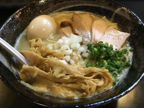 「とりそば＋全部のせ」@麺堂 稲葉の写真