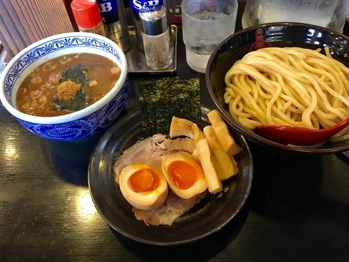 「つけ麺 冷 並200g ¥0  +  三田盛り ¥300」@つけ麺専門店 三田製麺所 国分寺並木店の写真