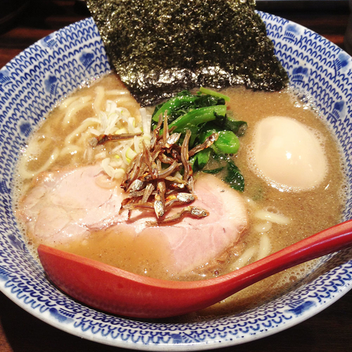 「味玉煮干ラーメン」@東京煮干屋本舗の写真