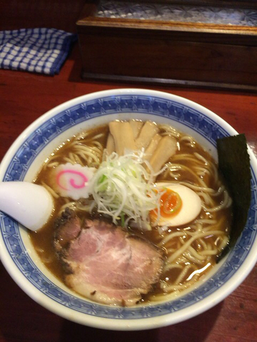 「らーめん 700円」@つけ麺 石ばしの写真