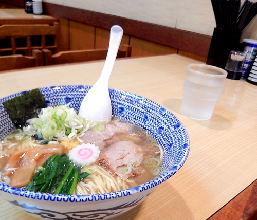 「塩＋葱（750円）」@かみの屋の写真