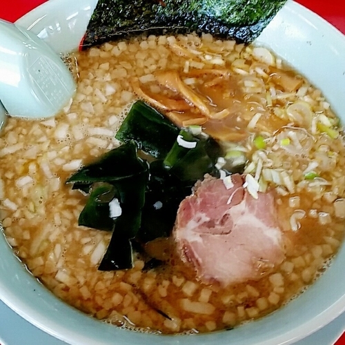 「【期間限定】煮干し醤油らーめん ６５０円（オープン価格）」@ラーメン山岡家 石岡店の写真