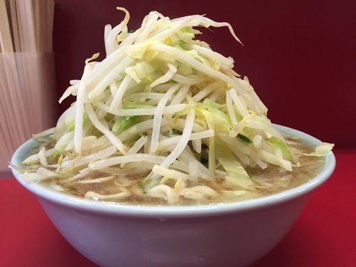 「小ラーメン（ヤサイマシ）」@ラーメン二郎 中山駅前店の写真