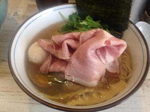 「特製蛤そば」@中華そば 四つ葉の写真