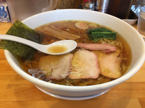 「中華そば」@白河手打中華そば 法隆の写真