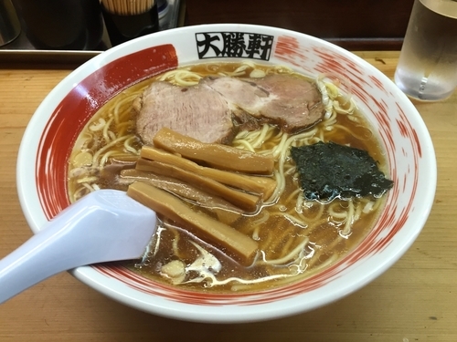 「ラーメン・細麺」@中野大勝軒の写真