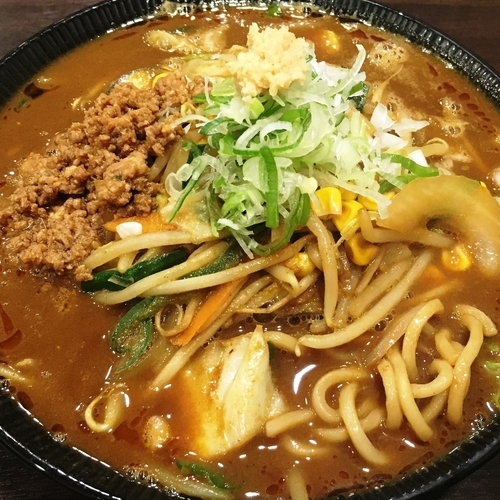 「【限定】味噌咖喱夏野菜タンメン」@麺や 蒼輝 AOIKAGAYAKIの写真