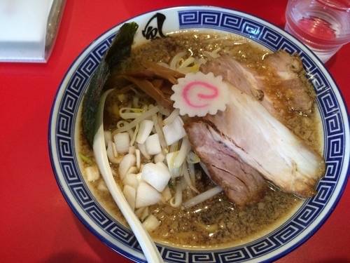 「背脂醤油ラーメン」@風は南からの写真