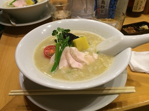 「鶏白湯SOBA」@銀座 篝の写真