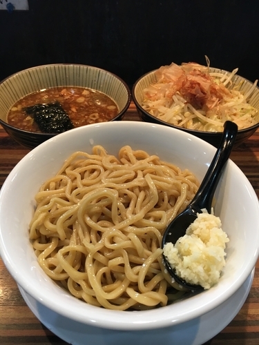 「つけ麺大盛￥680」@ラーメン・つけ麺 笑福 大阪西中島店の写真